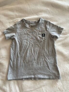 Kids Rags Pocket Tee - Gray